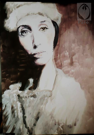 oil on canvas - olio su tela di Piro